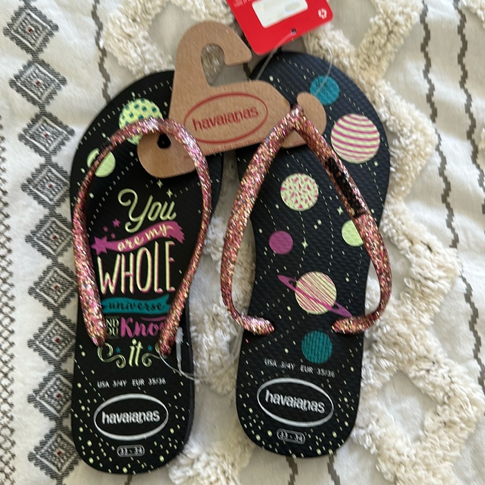 Girls Havaianas Flip Flops